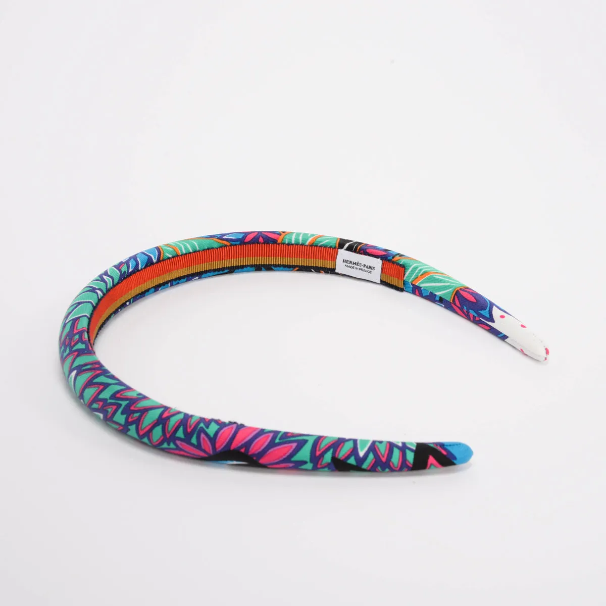 Hermes Multi Colour Silk Wild Singapore Elsa Headband