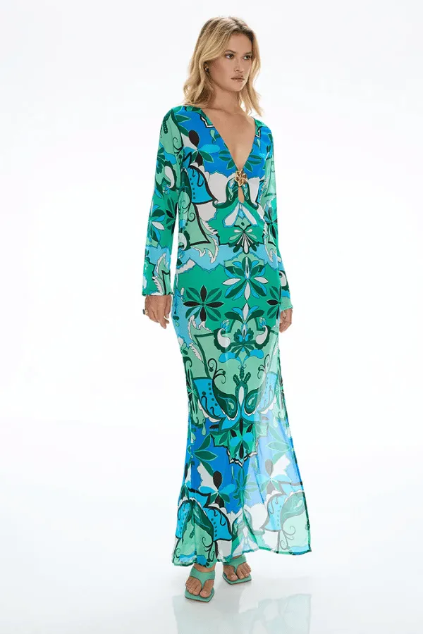 Hotline Maxi Dress Boheme Blue