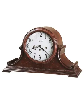 Howard Miller Palmer Chiming Key Wind Tambour Mantel Clock - Windsor Cherry