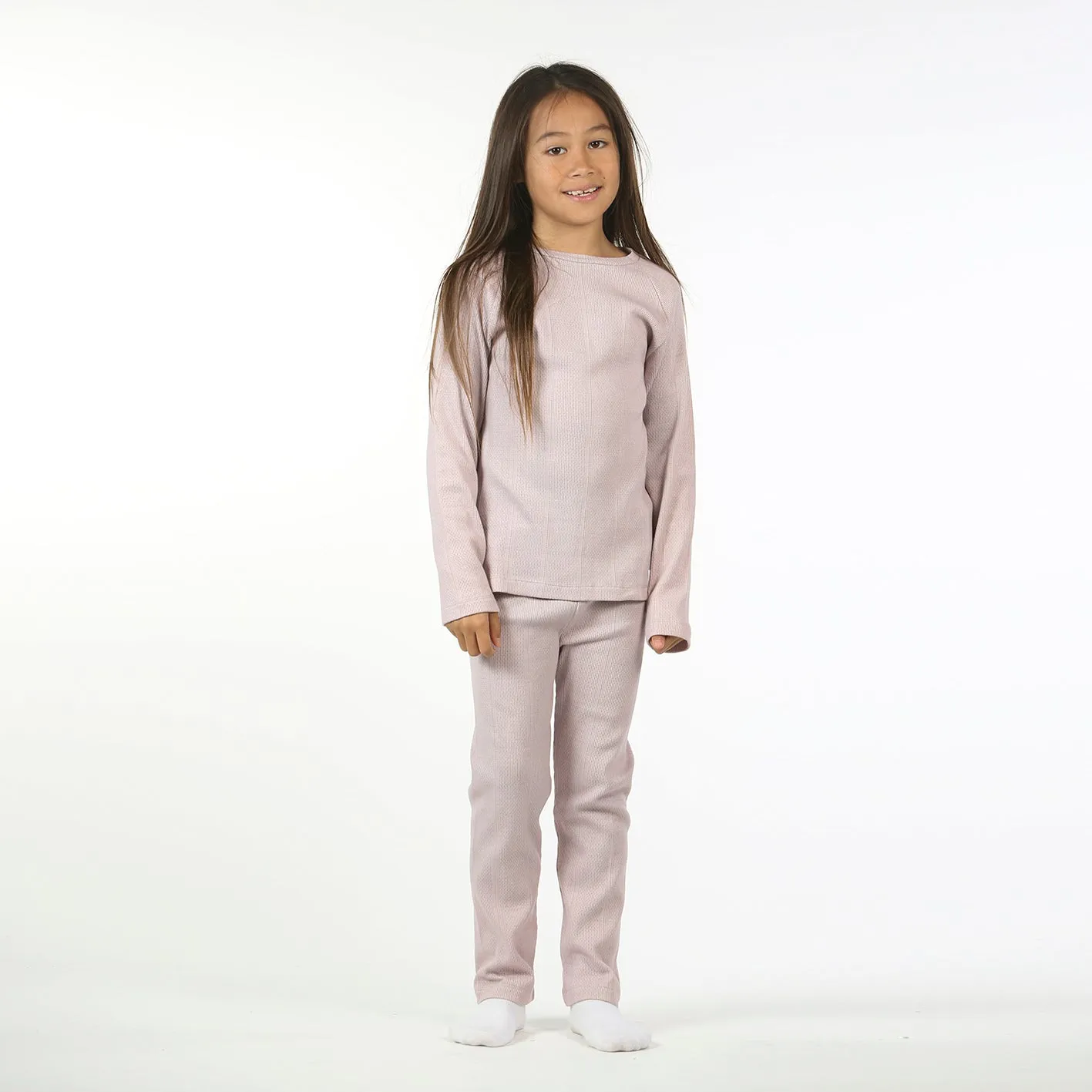 HS Winter PJs - Purple Pointed Rib