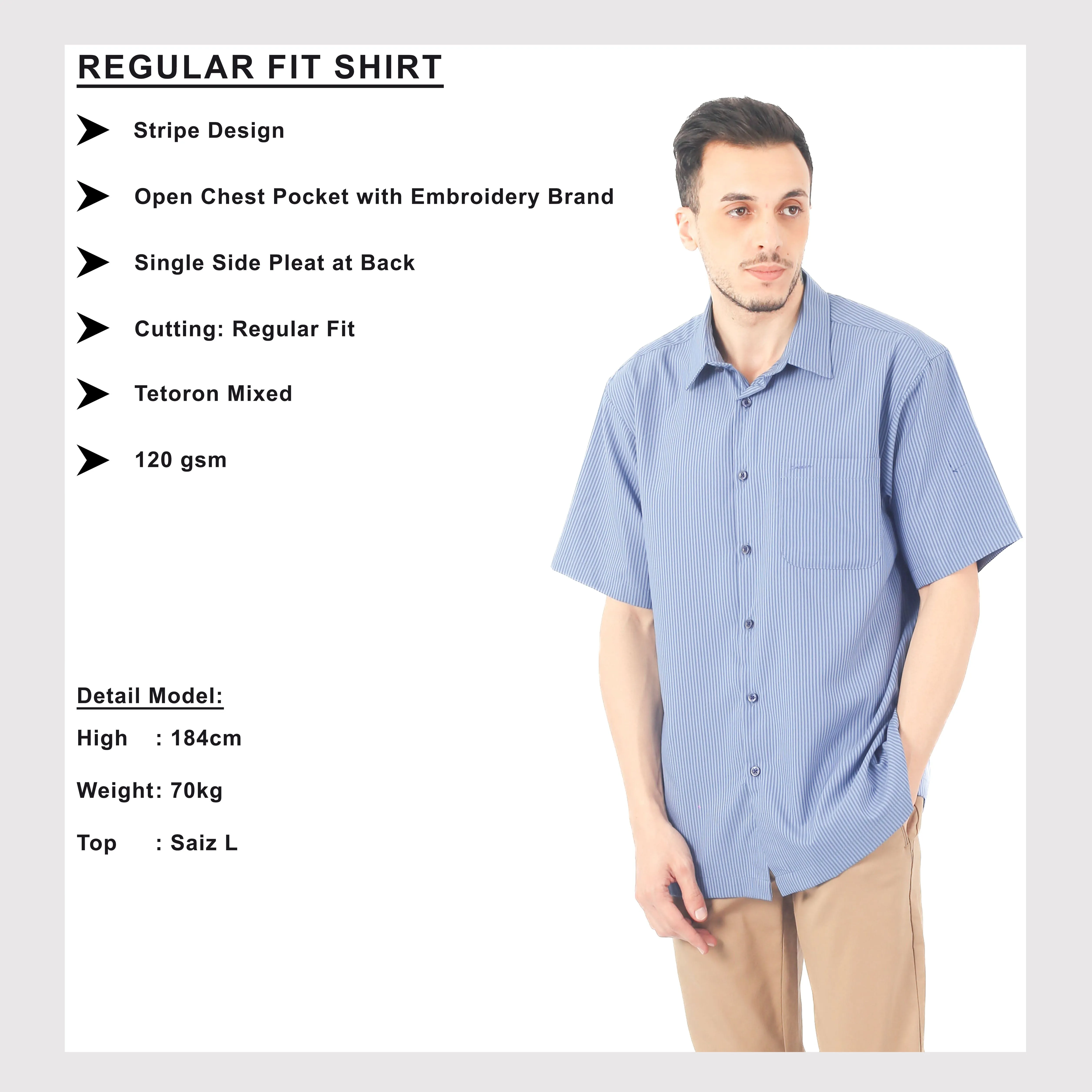 IDEXER SHORT SLEEVE SHIRT [REGULAR FIT] ID0281