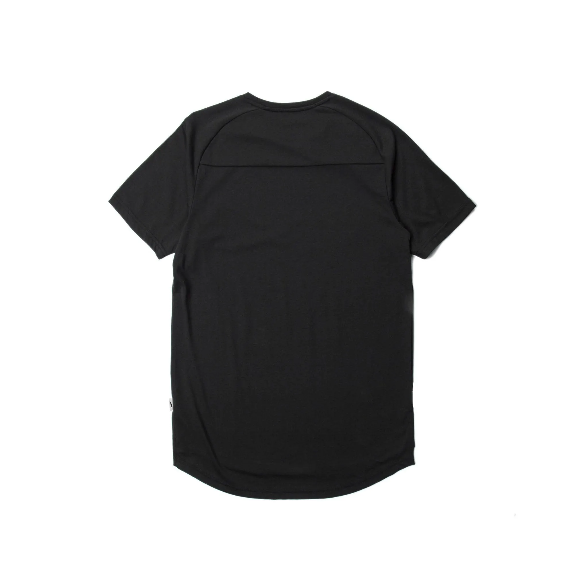 Index S/S Raglan Tee Black