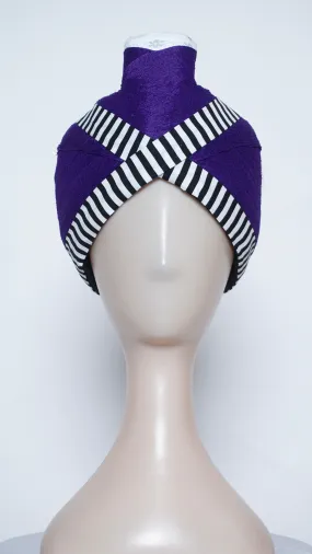 Indigo Purple Phuam Txoom Suab Hat