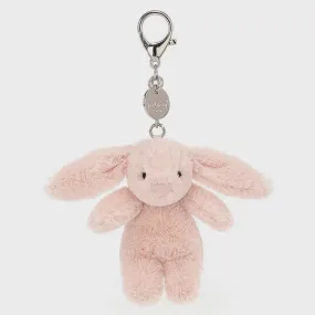 Jellycat Bashful Bunny Blush Bag Charm