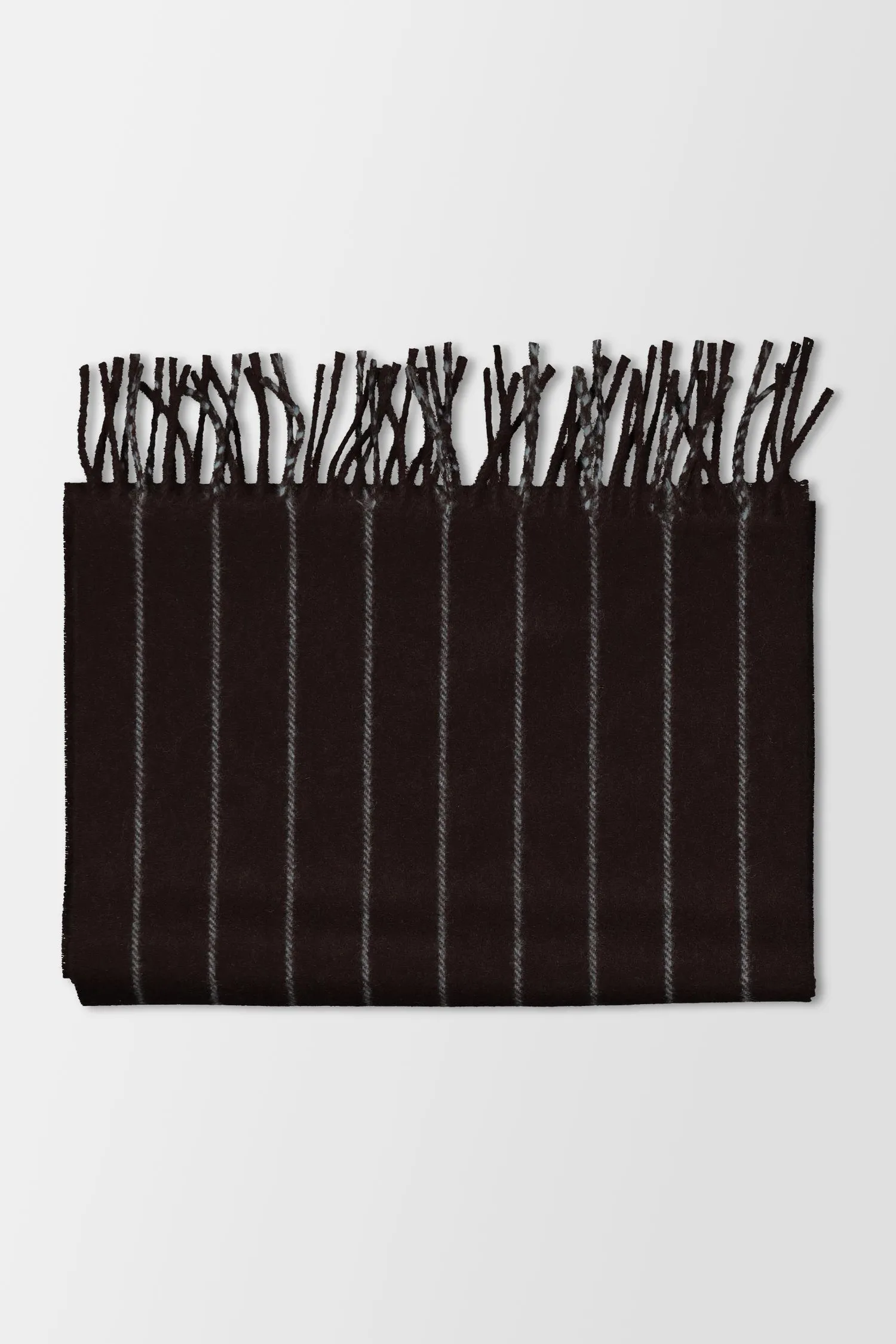 Joshua Ellis Dark Brown Scarf