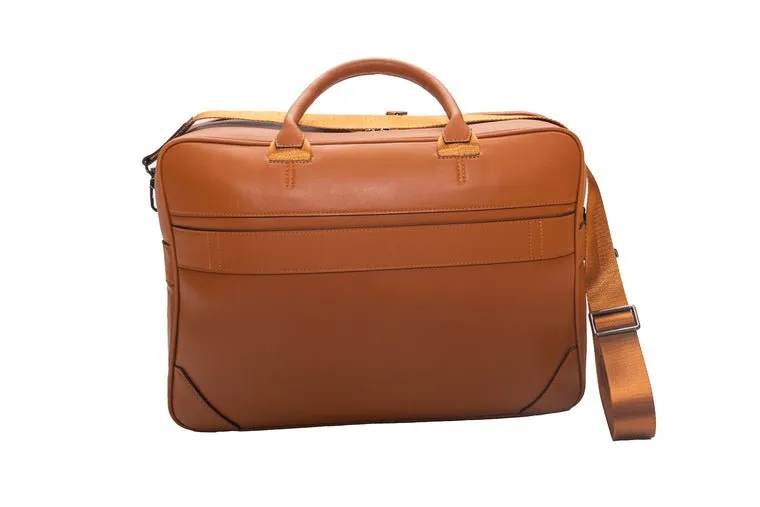 Journeyman Leather 15.6" Laptop Bag | Tan