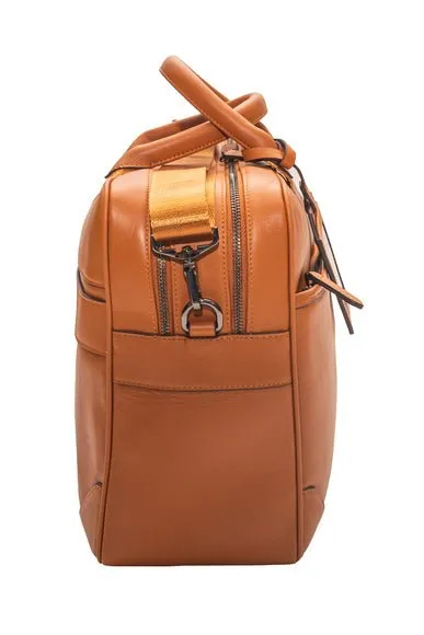 Journeyman Leather 15.6" Laptop Bag | Tan