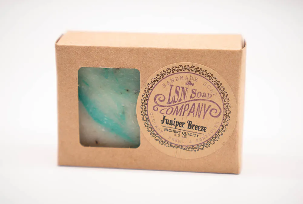 Juniper Breeze All Natural Handmade Bar Soap