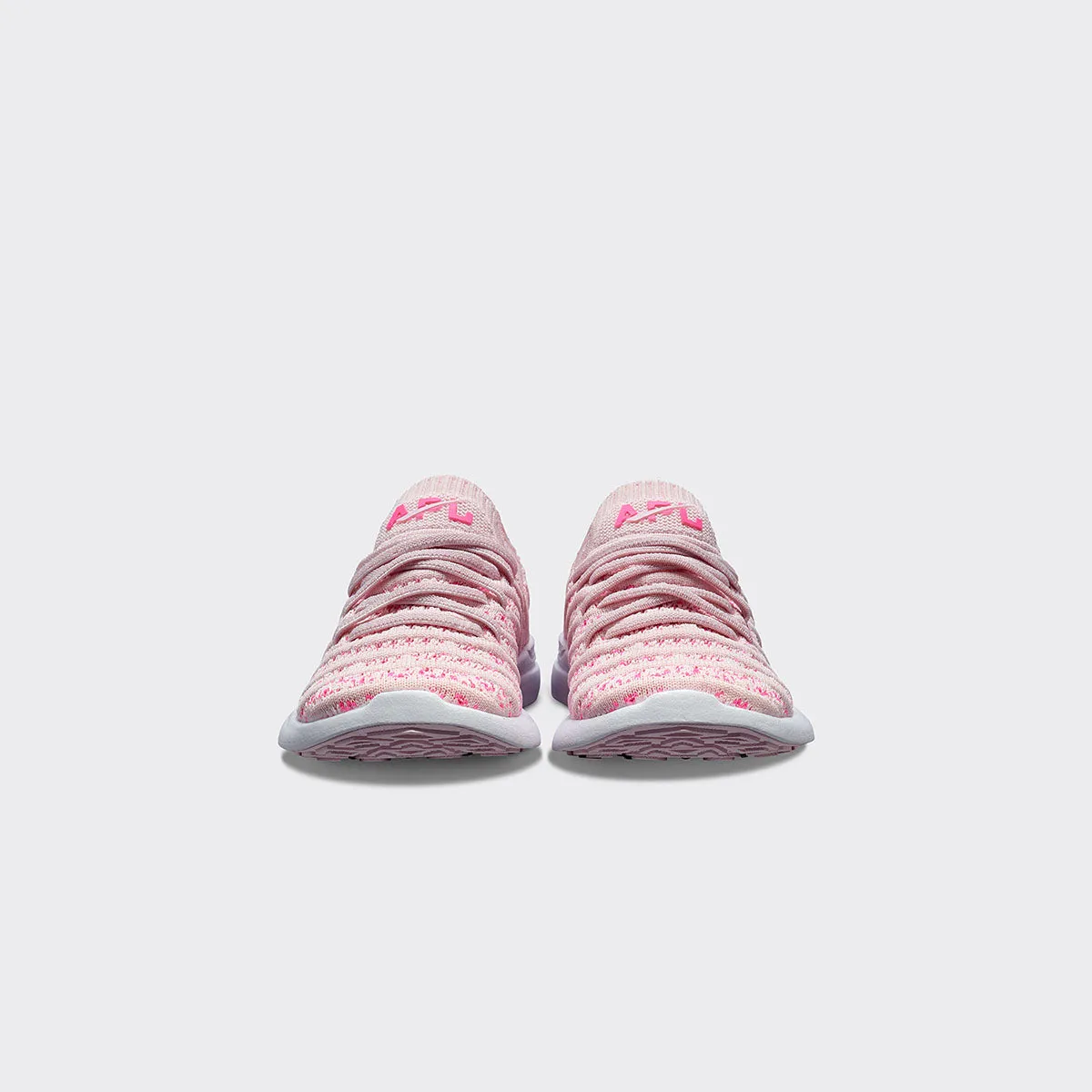 Kid's TechLoom Wave Bleached Pink / Fusion Pink / White