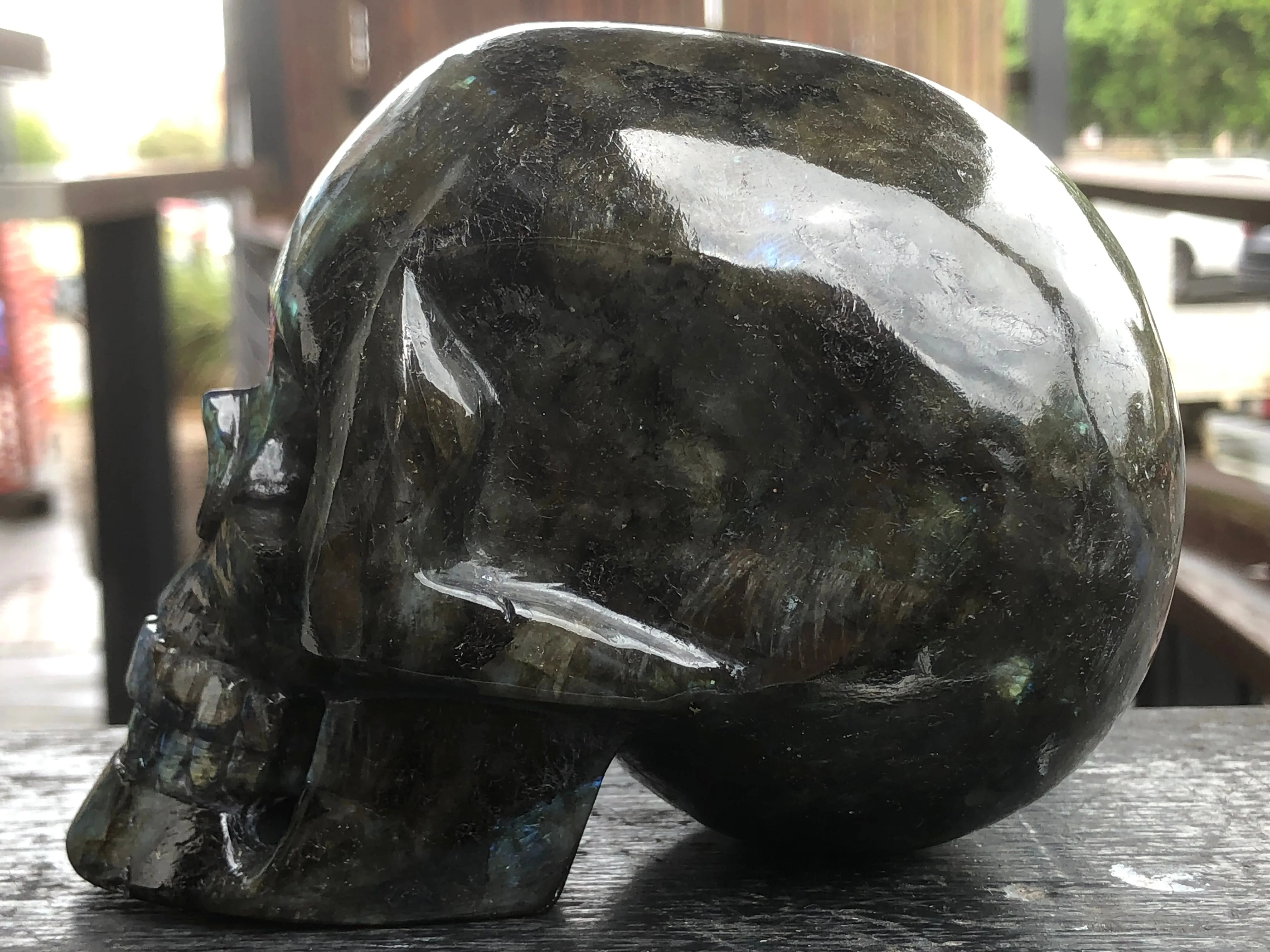 Labradorite Skull [1k1612]