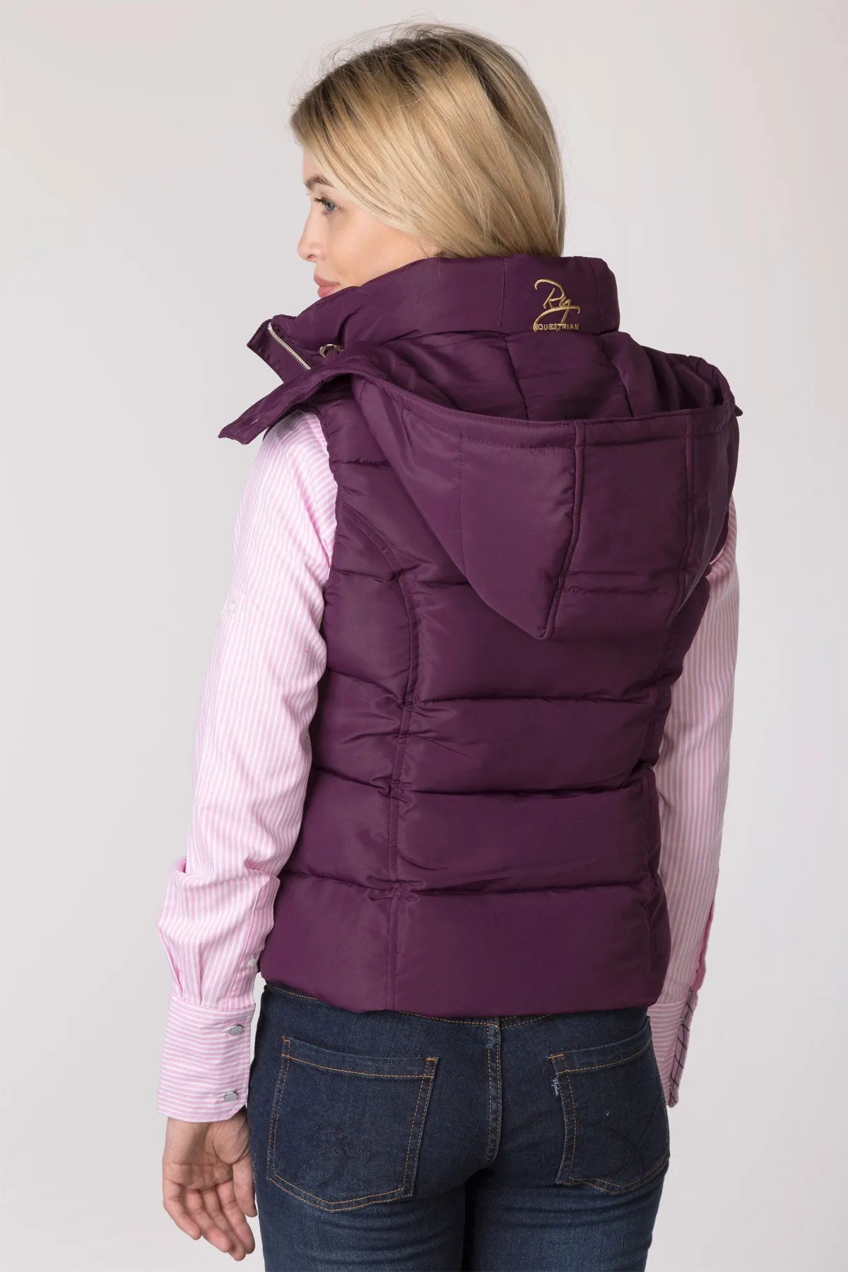 Ladies Hooded Gilet - Wansford II