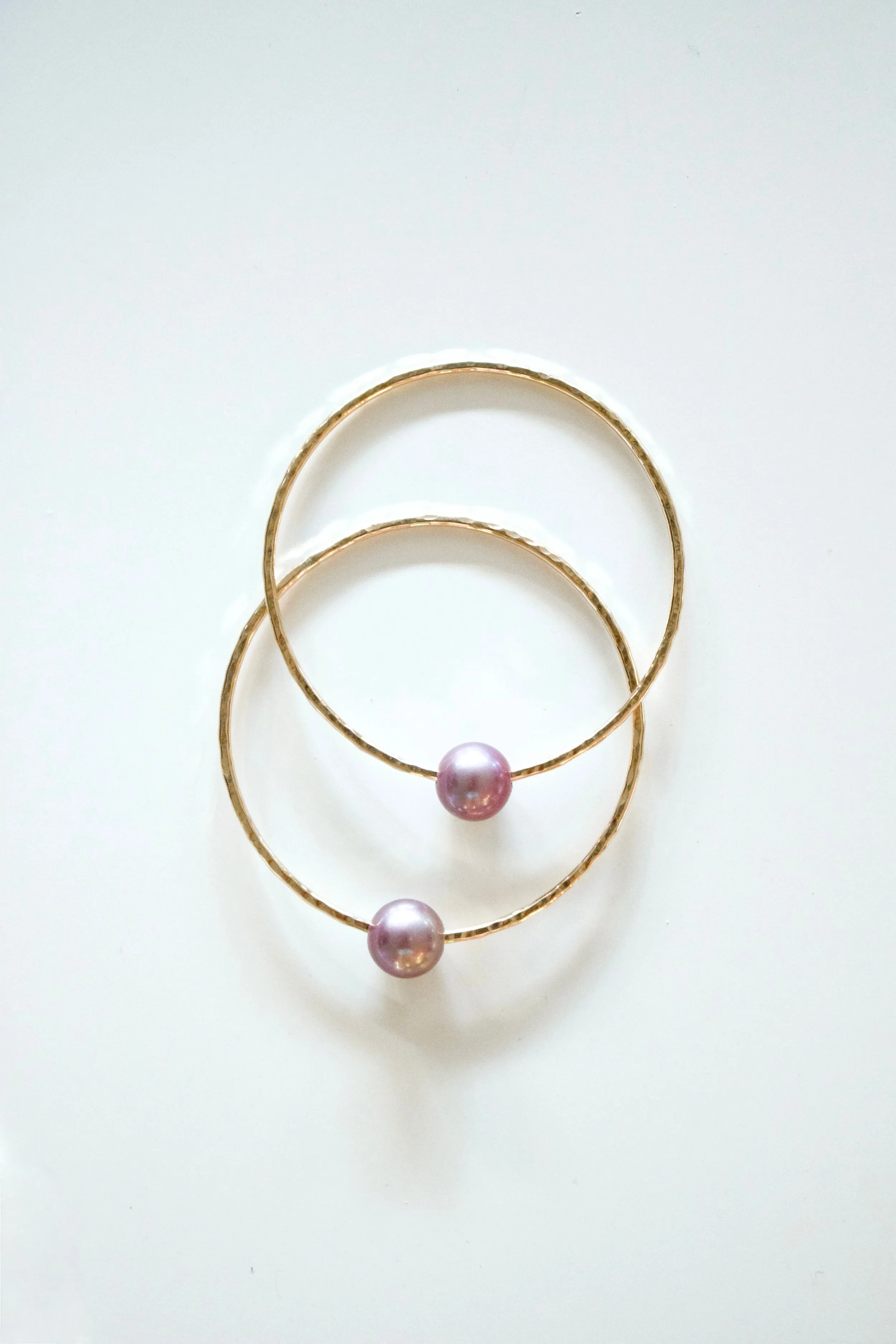 Lavender Edison Pearl Bangle