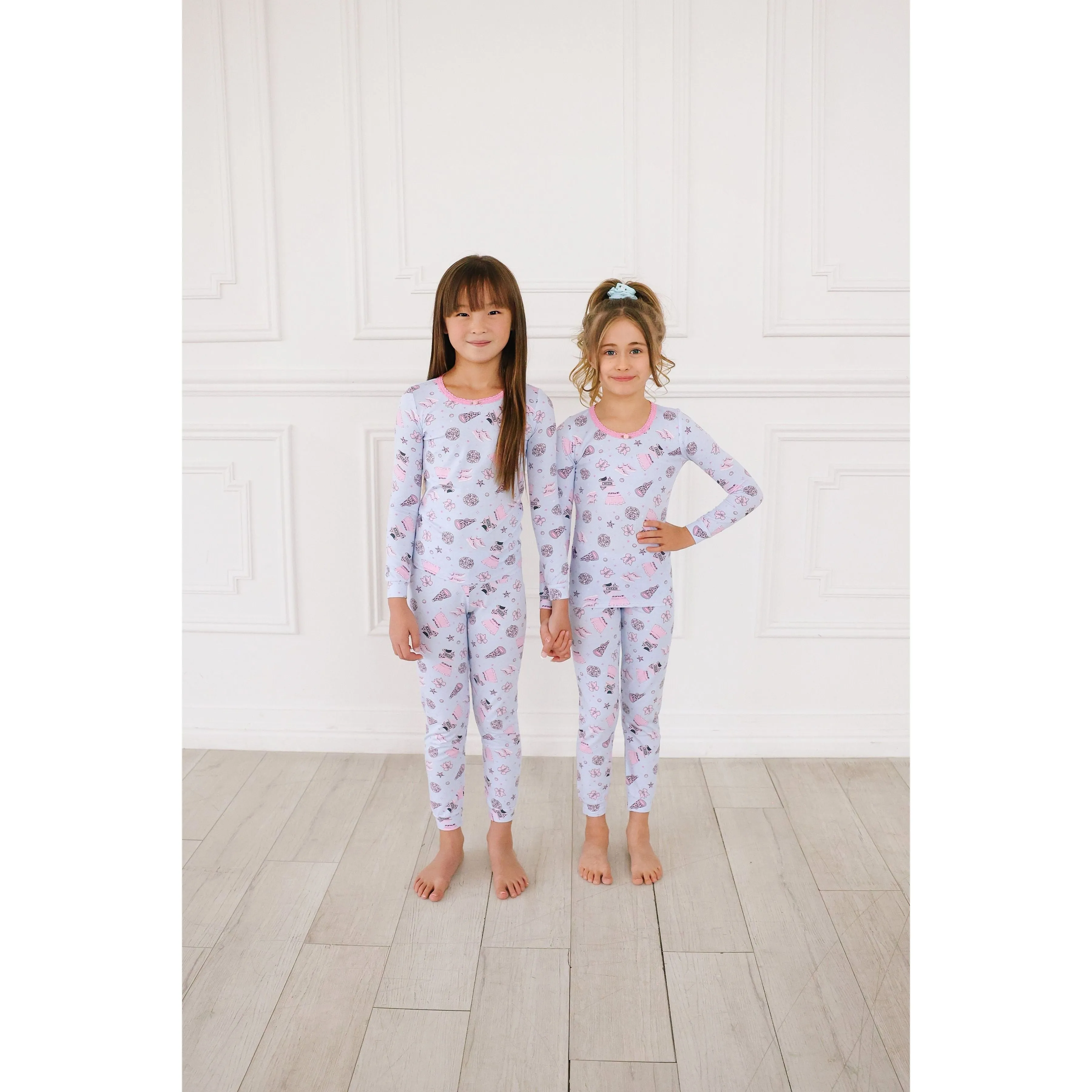 long sleeve pajama set | cheer