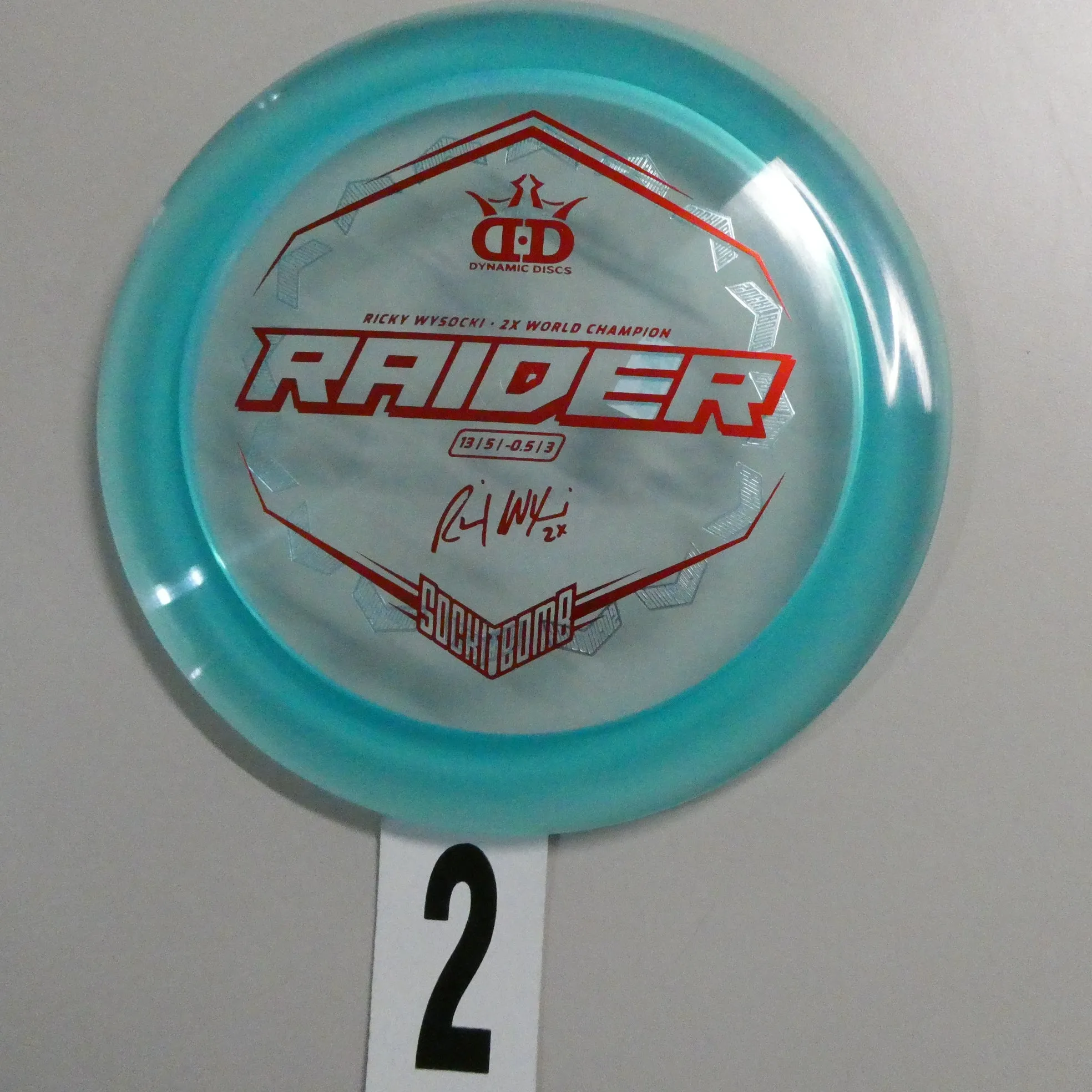 Lucid Ice Raider Ricky Wysocki Sockibomb Stamp