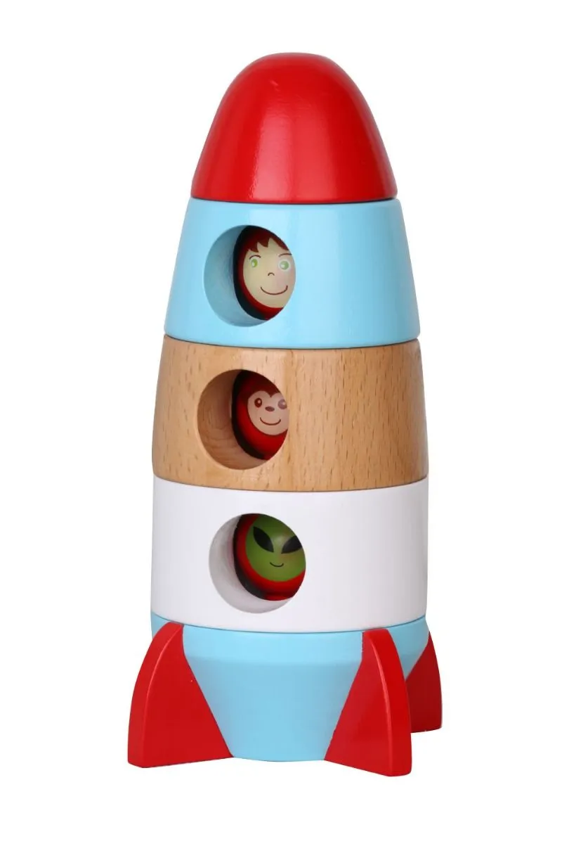 Magnetic Stacking Rocket