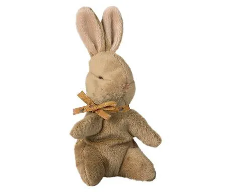 Maileg - Baby Bunny with Ocher Ribbon at Our Kid