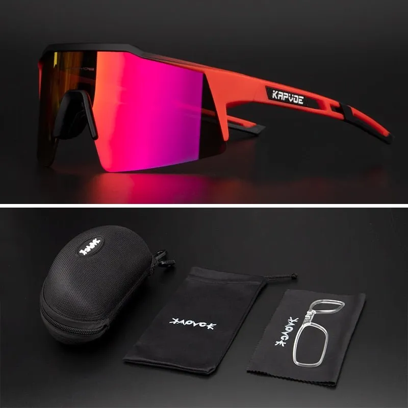 Man Cycling Glasses UV400 Women MTB Bike Glasses Bicycle Running Fishing Sports Sunglasses Polarized Cycling Sunglasses Eyewear