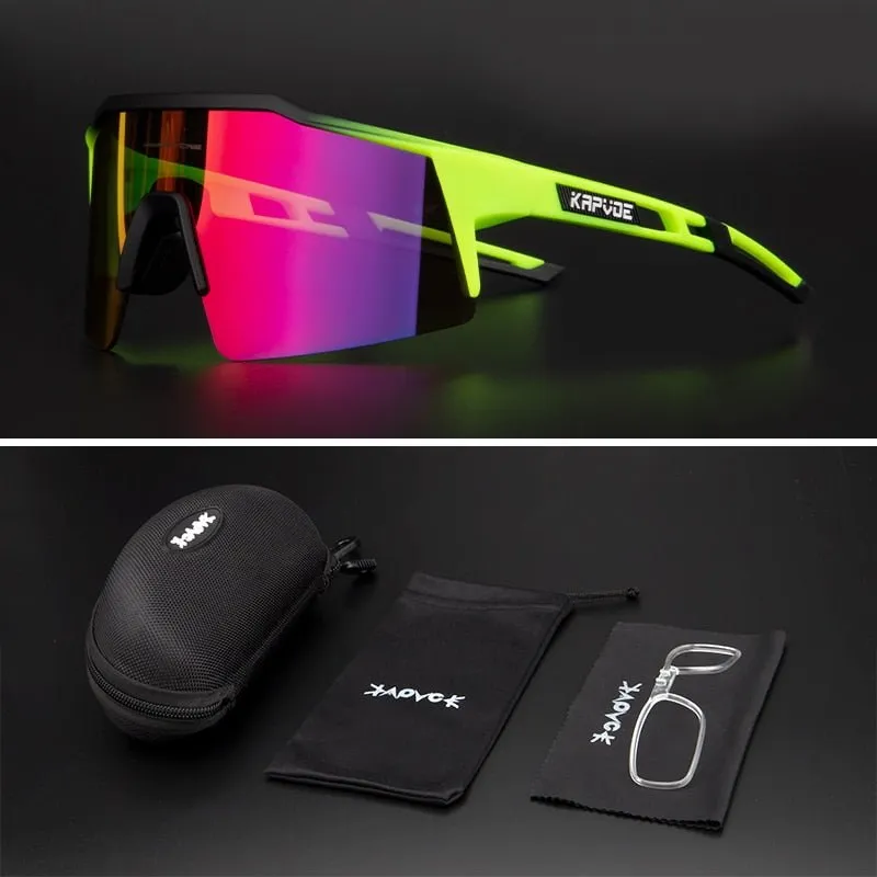 Man Cycling Glasses UV400 Women MTB Bike Glasses Bicycle Running Fishing Sports Sunglasses Polarized Cycling Sunglasses Eyewear