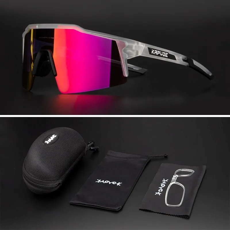 Man Cycling Glasses UV400 Women MTB Bike Glasses Bicycle Running Fishing Sports Sunglasses Polarized Cycling Sunglasses Eyewear