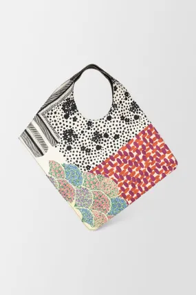 Mantero Multicolor Carre' Handbag