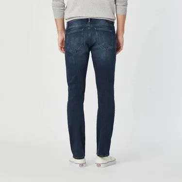 Men's Mavi | Marcus | Slim Straight Leg  | Dark Blue Black