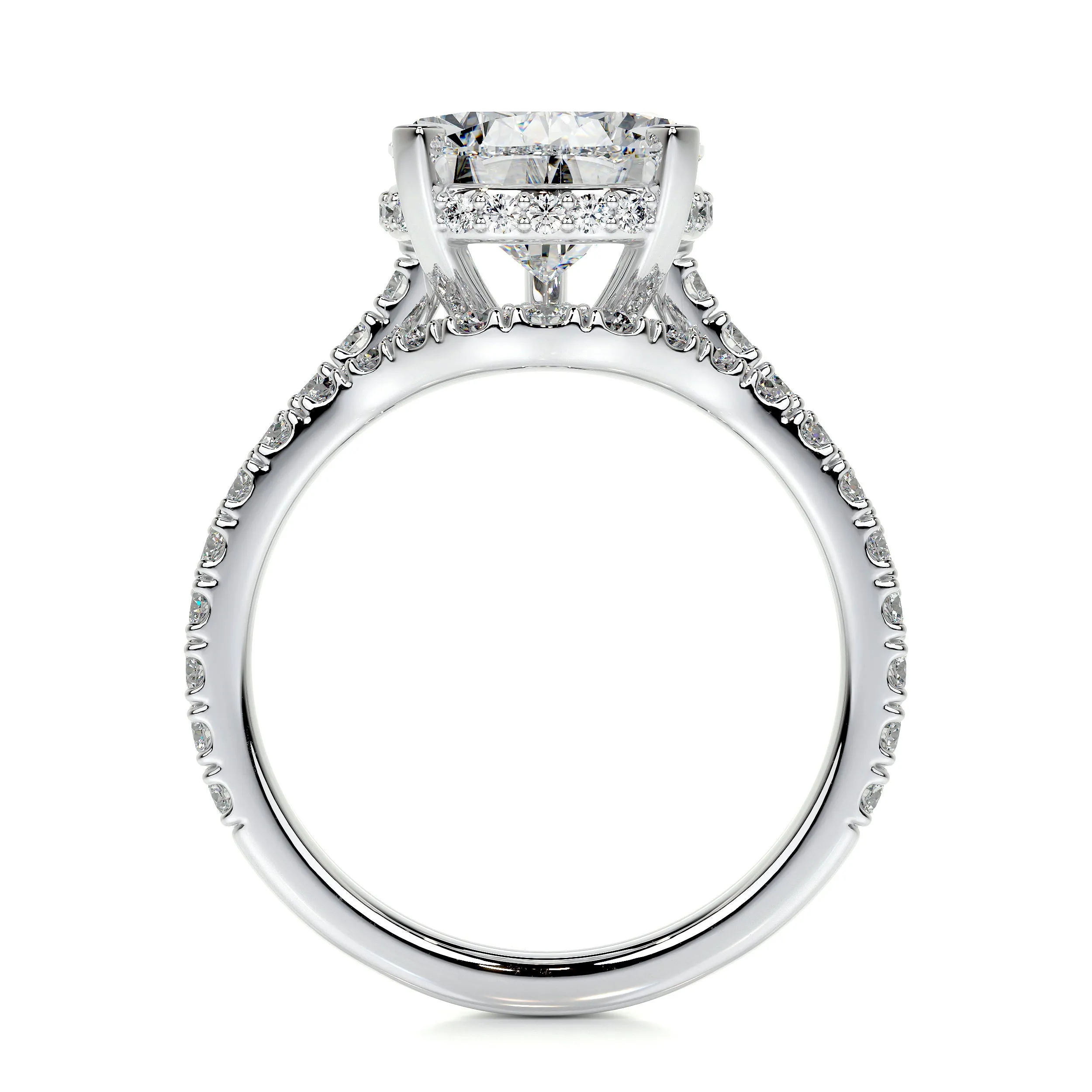 Mia Lab Grown Diamond Bridal Set -18K White Gold