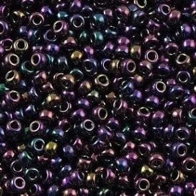 Miyuki Boncuk, MiyukiRoundBeads15/0-0454 Metallic Purple