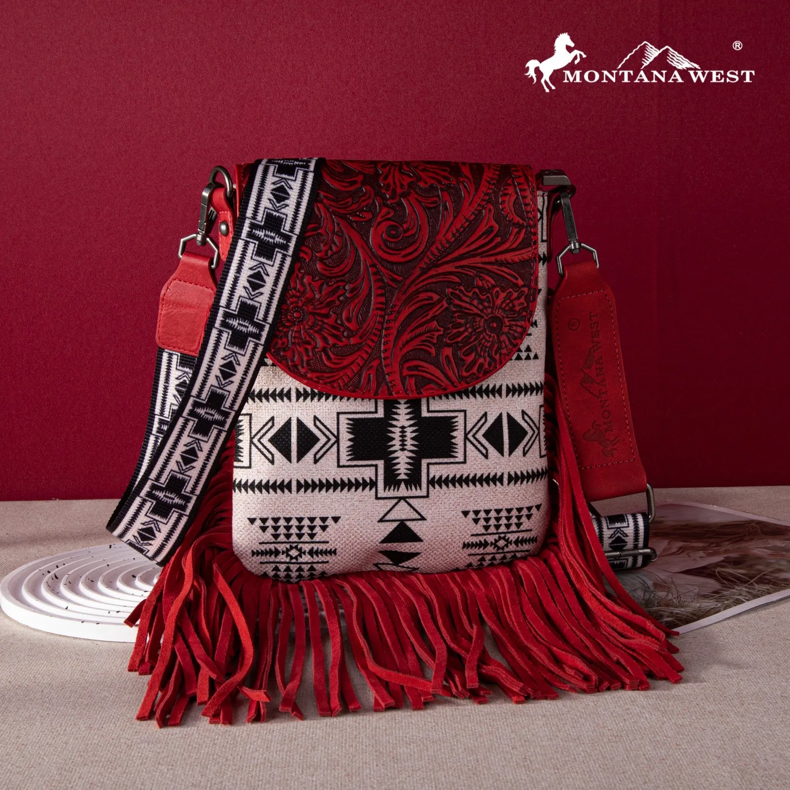 Montana West Aztec Collection Crossbody Bag