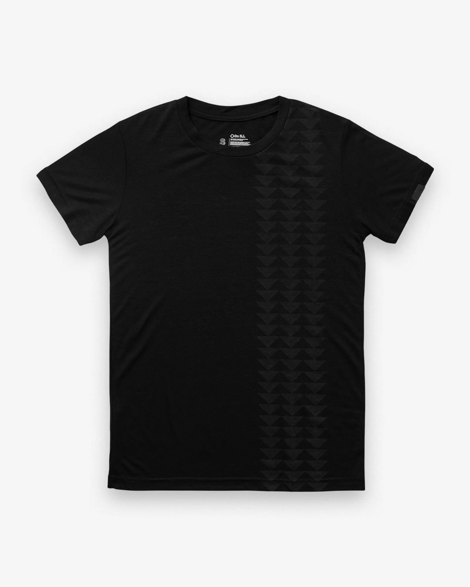 Nakoa Tee - Black Wolf • Poly/Cotton