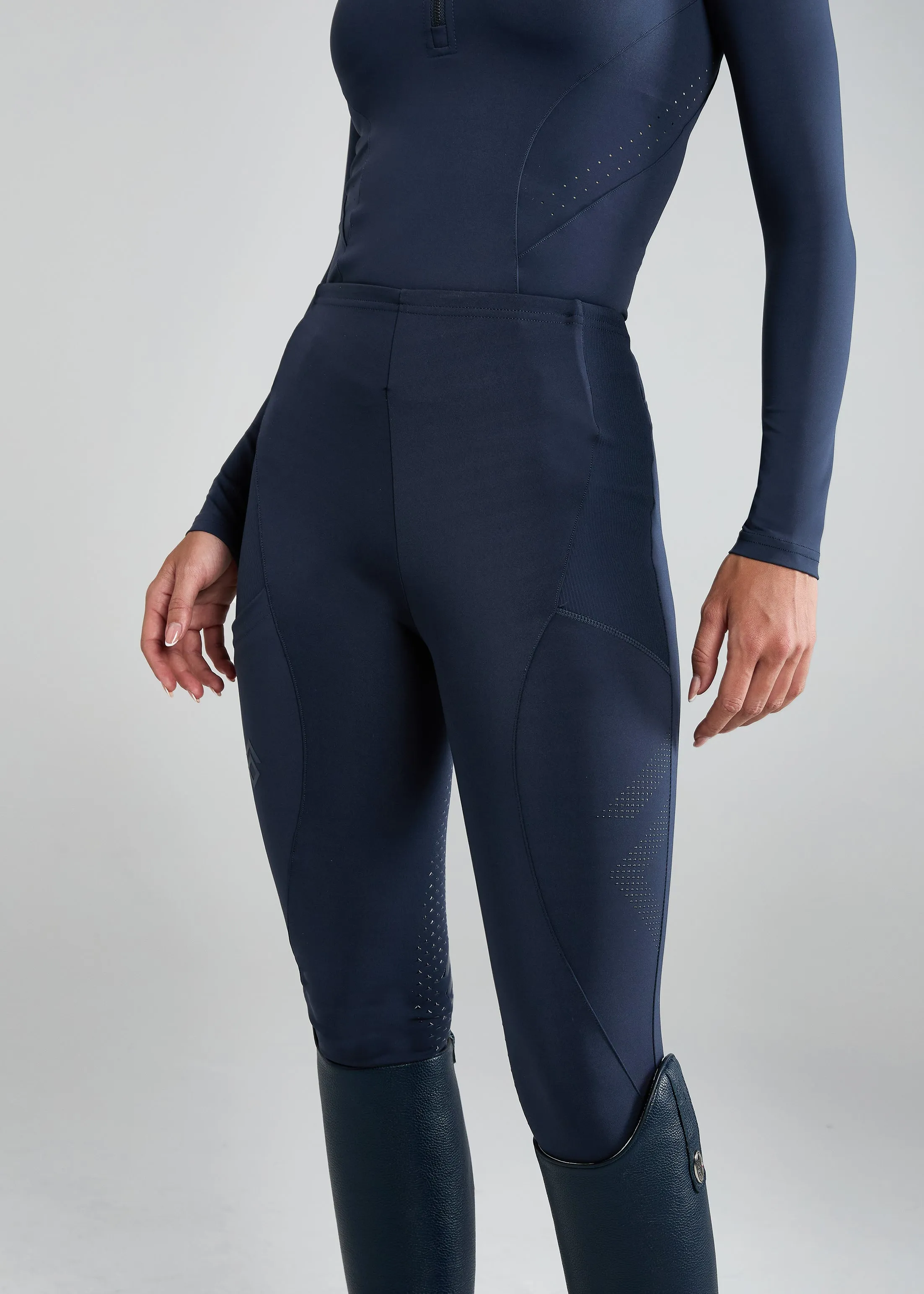 Navy Core Leggings Full Seat