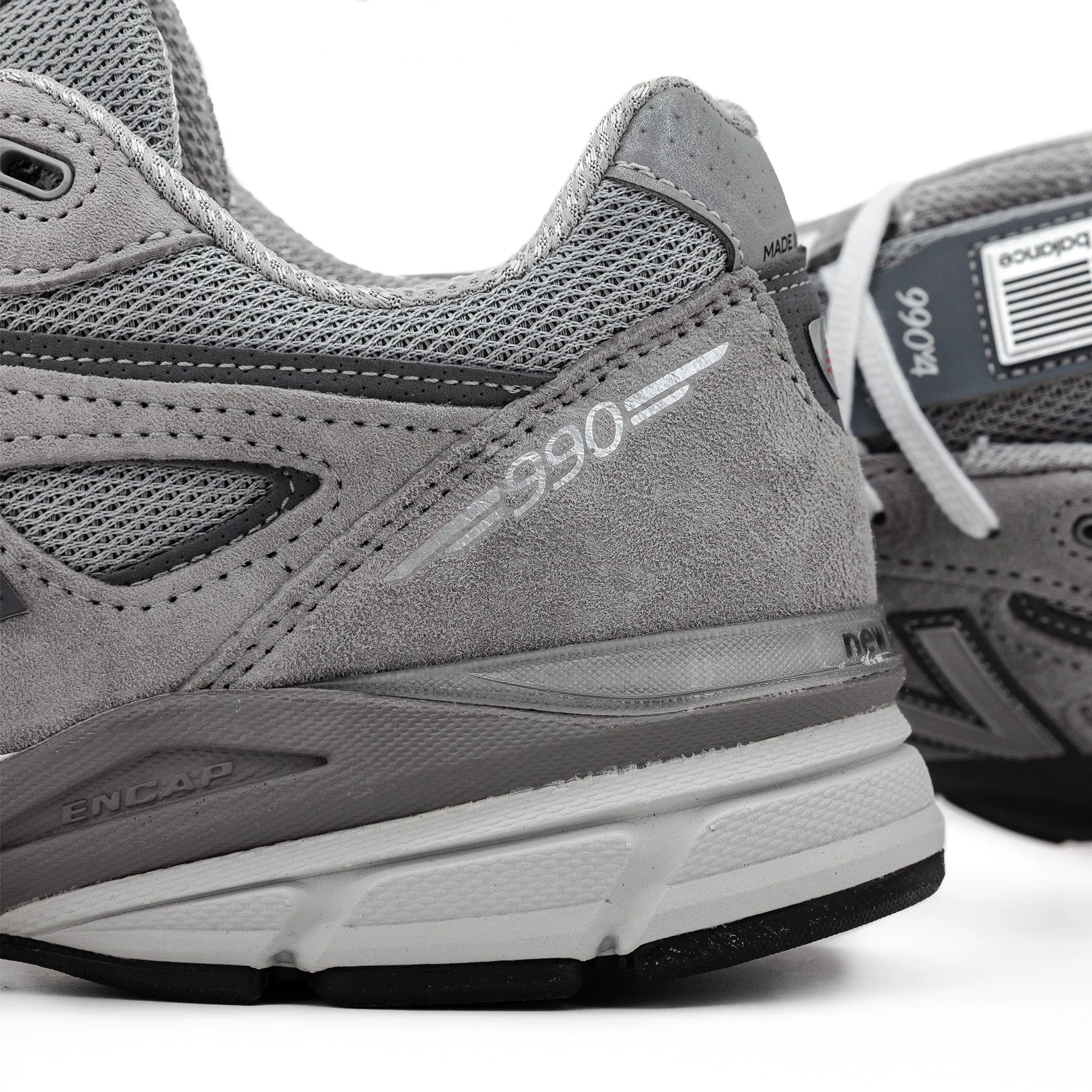 New Balance Made in USA 990v4 Grey U990GR4