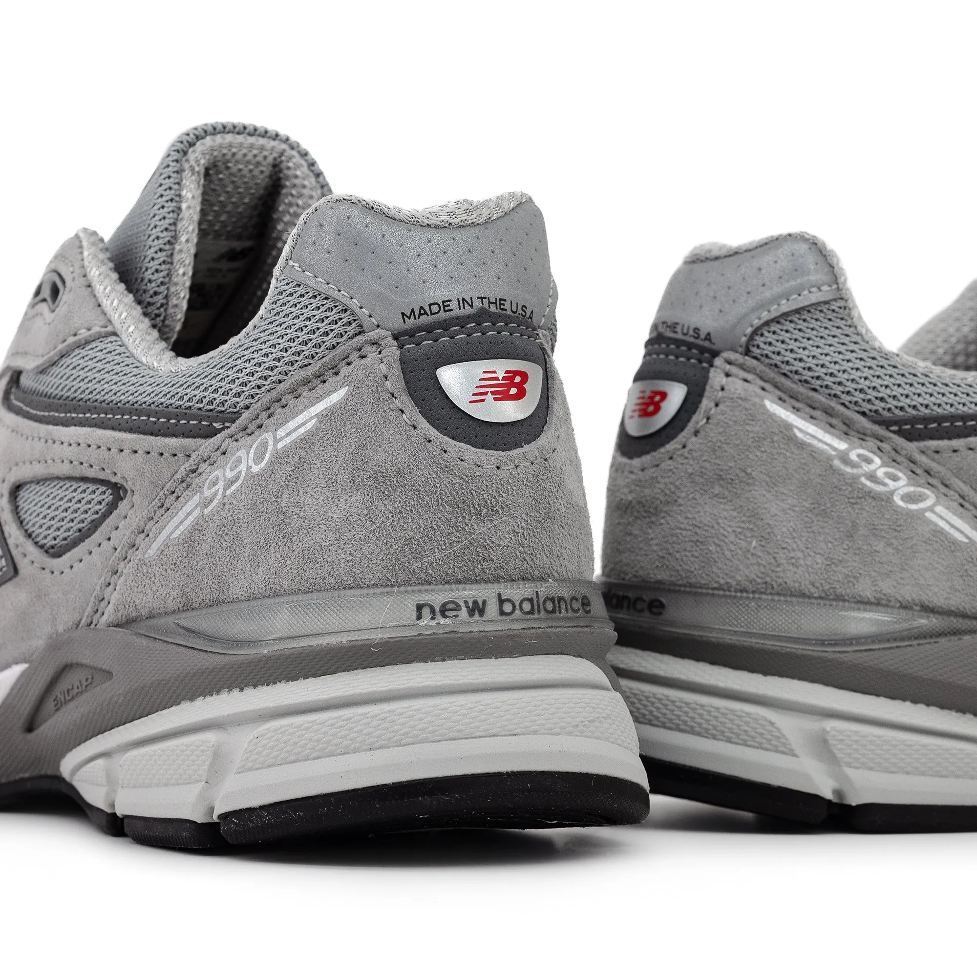 New Balance Made in USA 990v4 Grey U990GR4