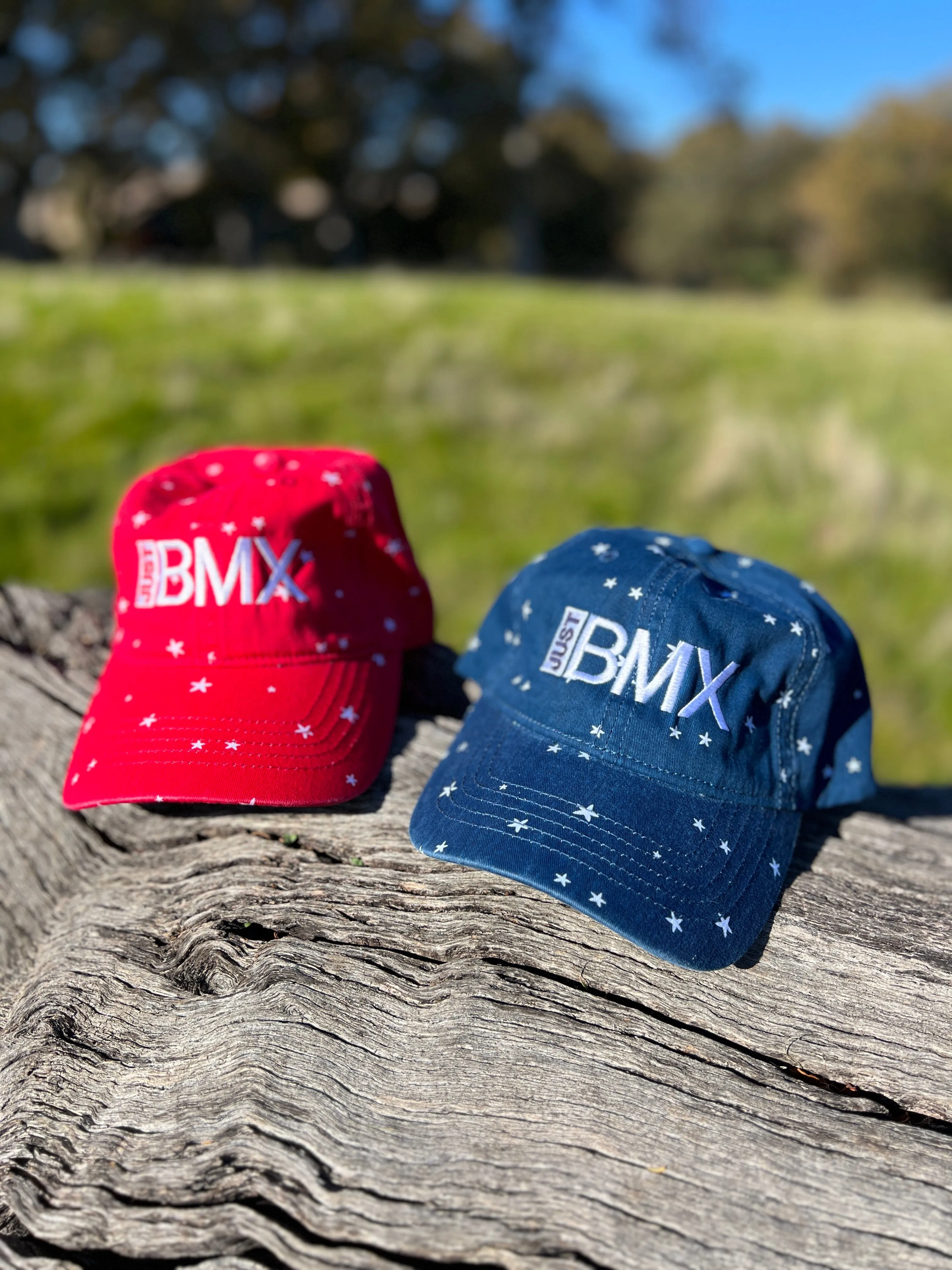 New Fashion Print Hat with Just BMX Embroidered Logo