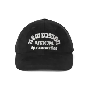 New Vision Suede Cap (Black)