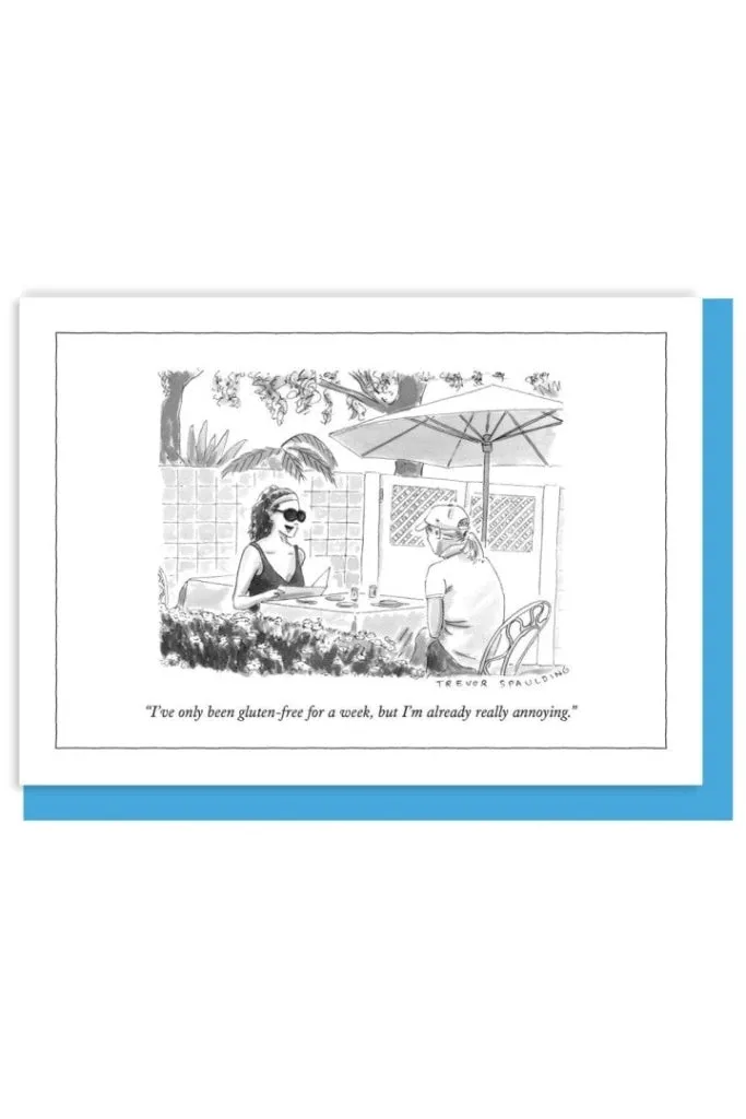 New Yorker - Greeting Card - Gluten Free