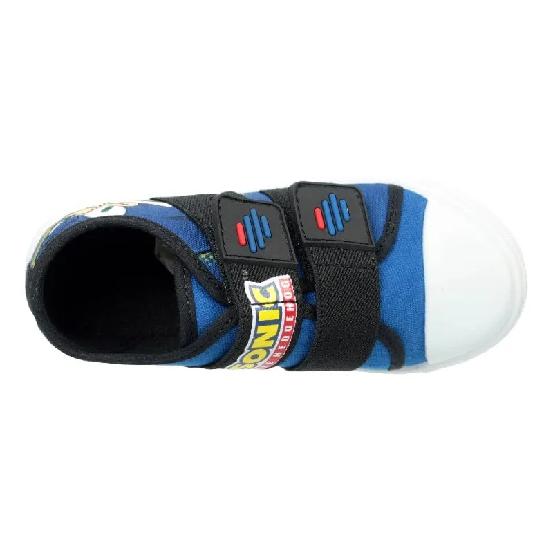 Official Sonic the Hedgehog Madeira Kid's Canvas Trainers