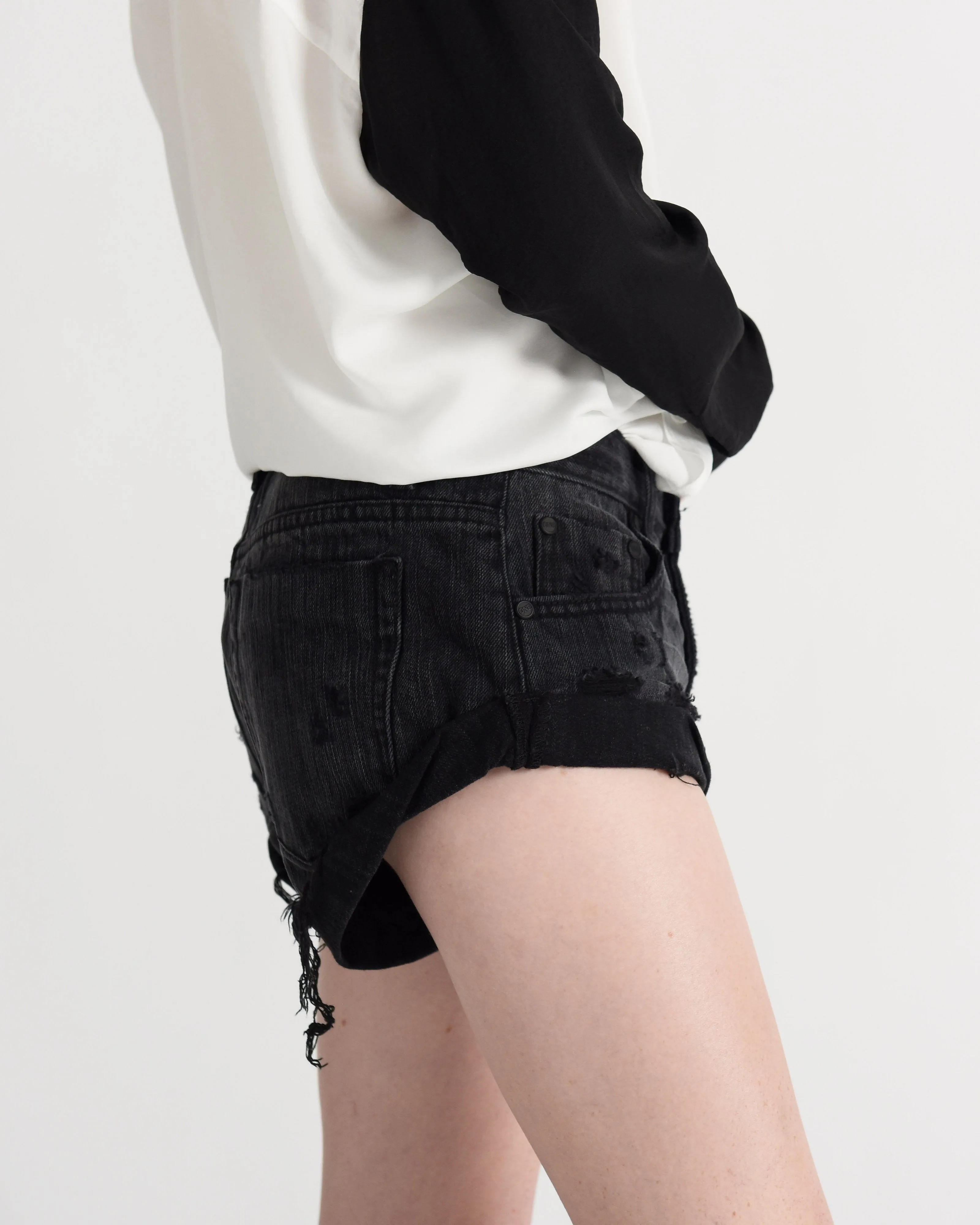 One Teaspoon Volcanic Bandits Denim Shorts