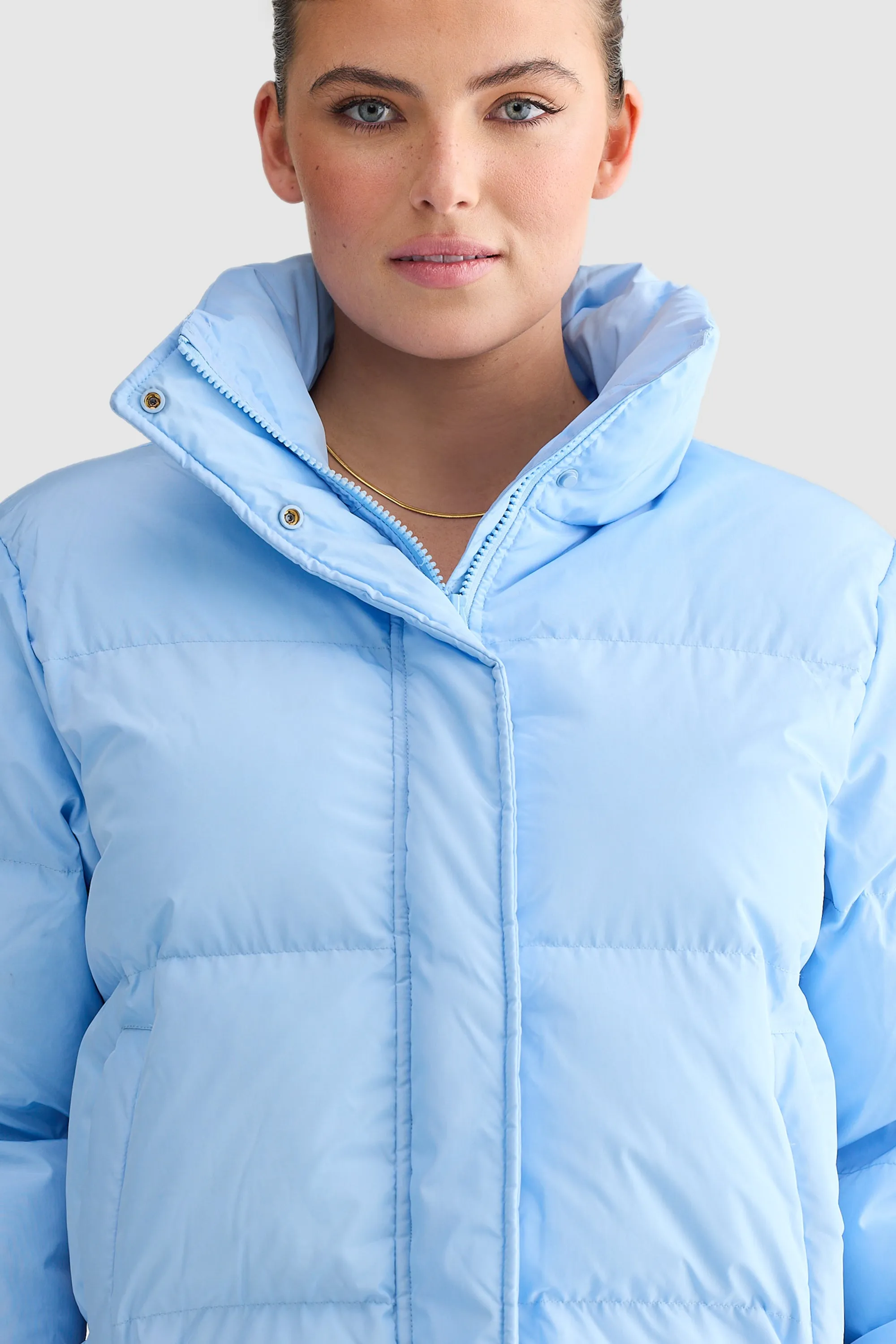 Original Puffer Jacket Pale Blue