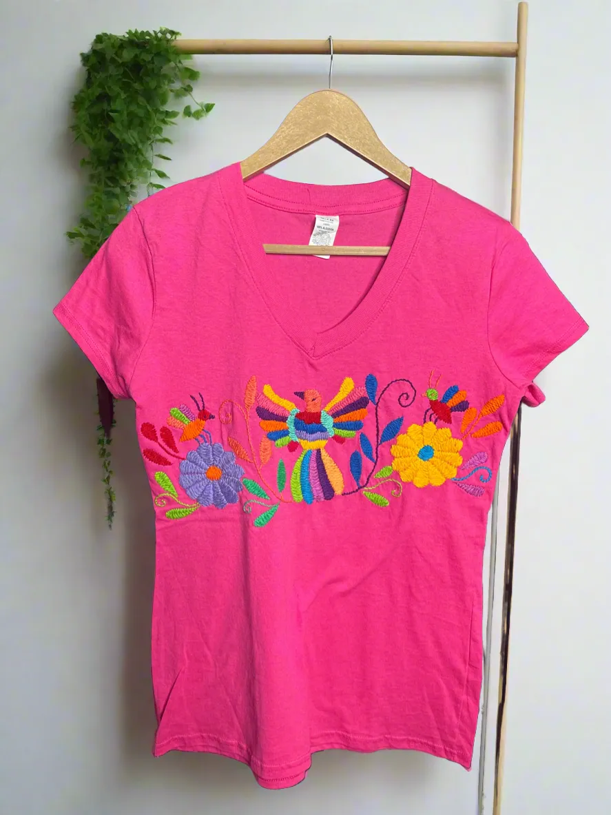 Otomi T-shirt / pink