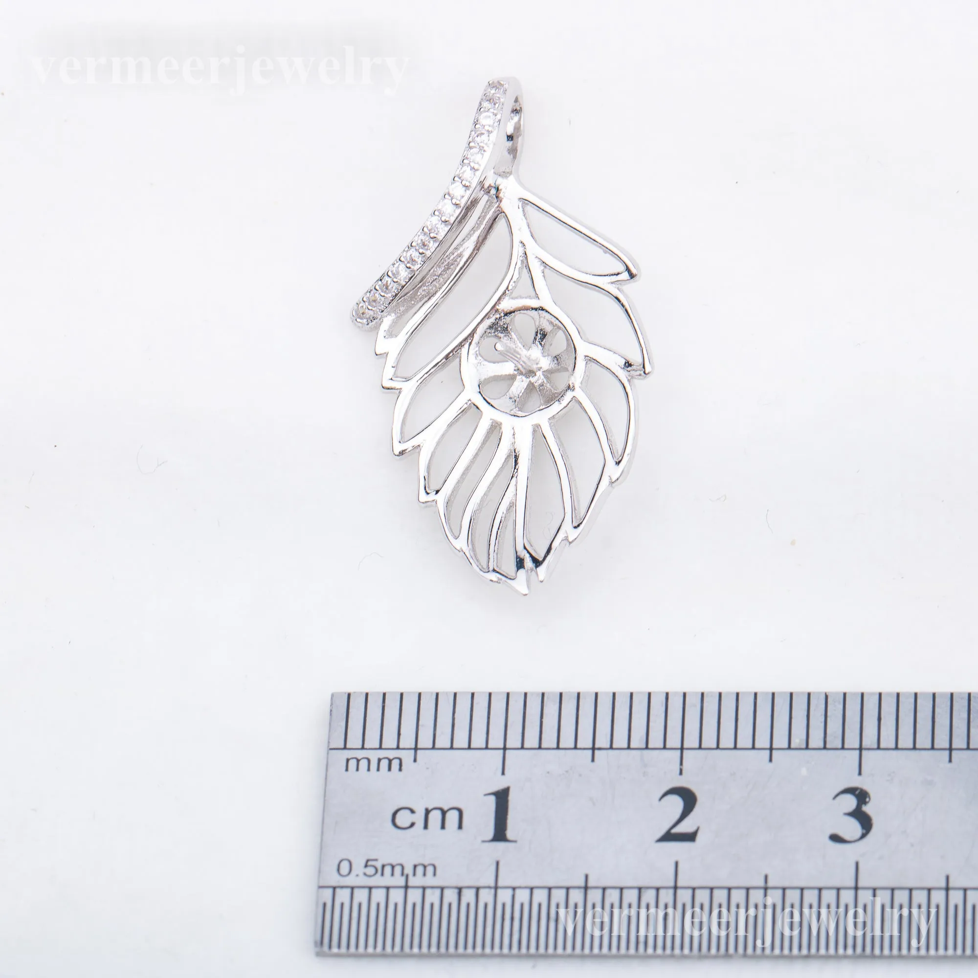 P010913  DIY 7-9mm Natural Freshwater pearl pendant accessory 925 sterling silver engagement jewelry necklace for women