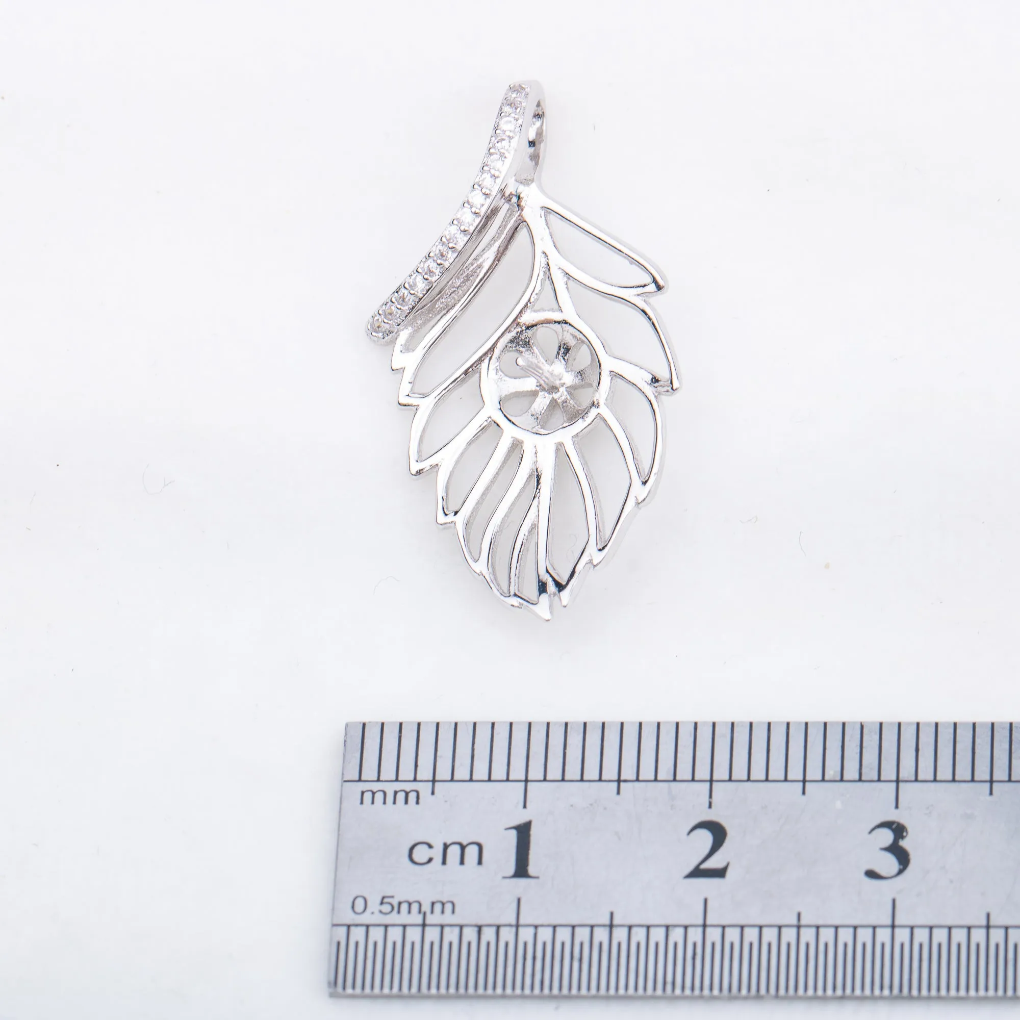 P010913  DIY 7-9mm Natural Freshwater pearl pendant accessory 925 sterling silver engagement jewelry necklace for women