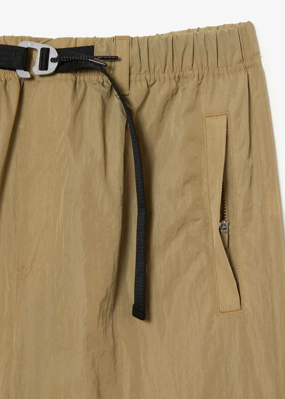 Pantalon cargo Lacoste en nylon beige