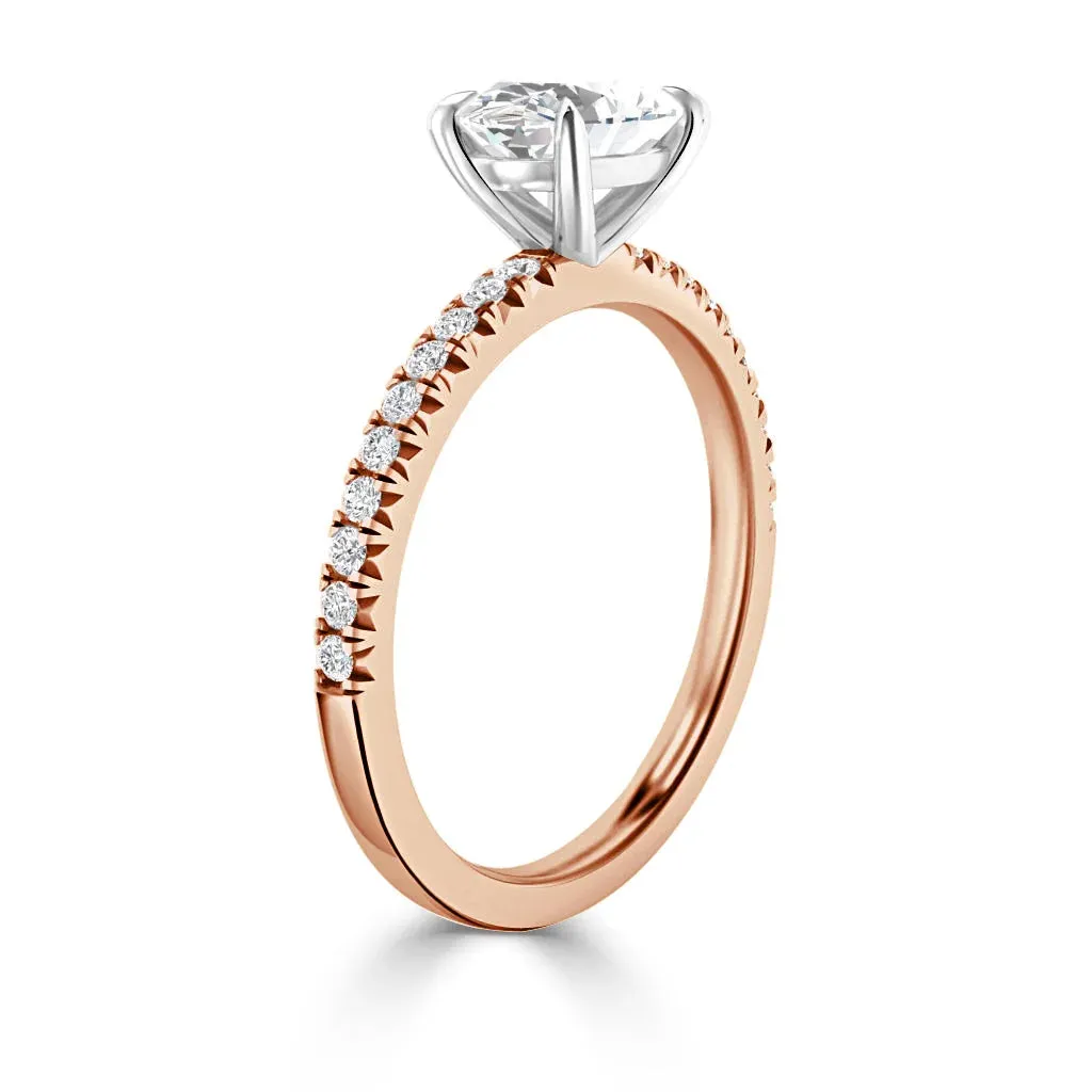 Penelope - 18ct Rose Gold - Oval