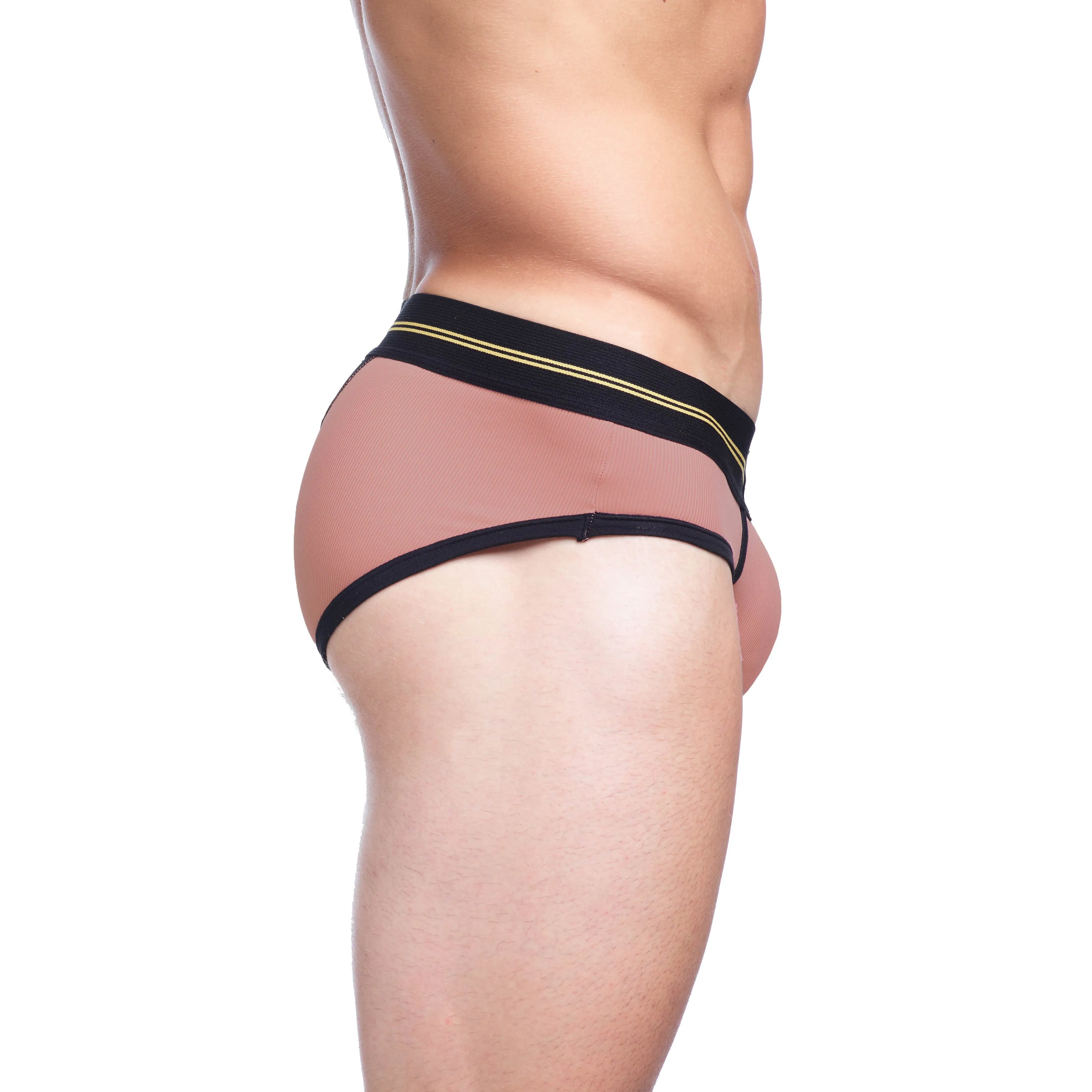 Performance Rib Brief Pink