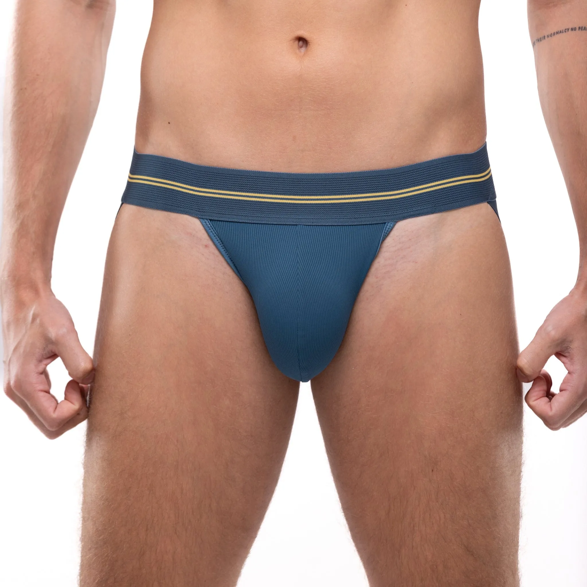 Performance Rib Jock Blue