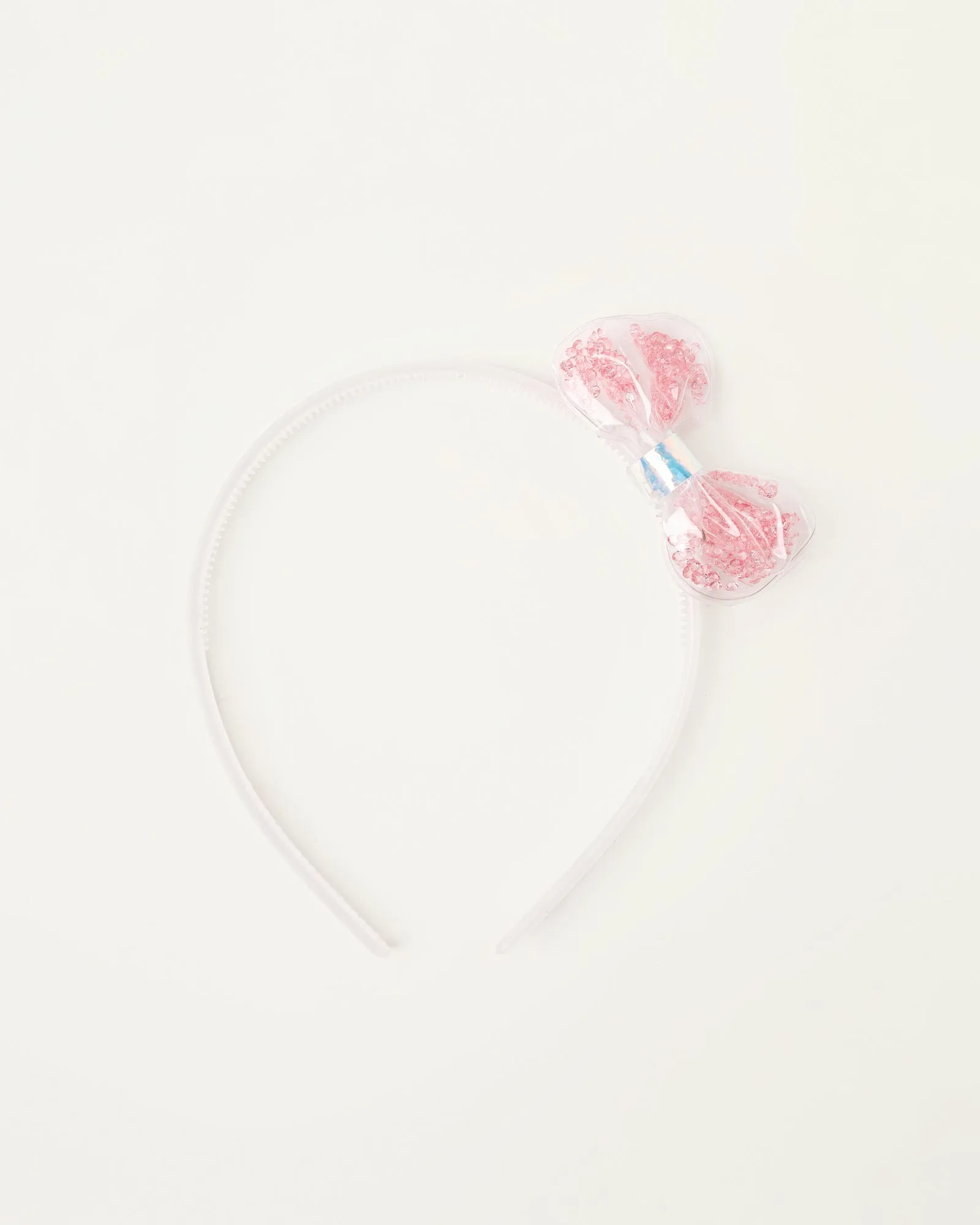 Pink Beads Headband