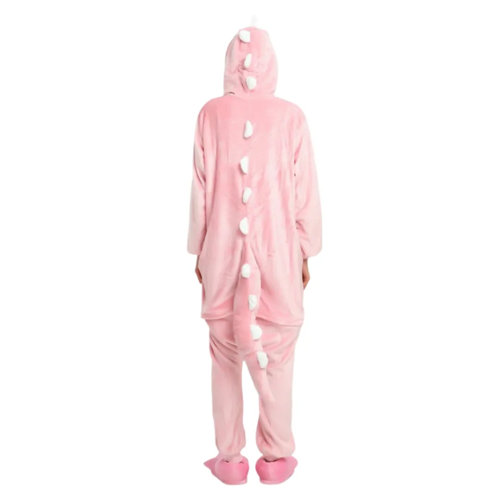 Pink Dinosaur Adult Onesie