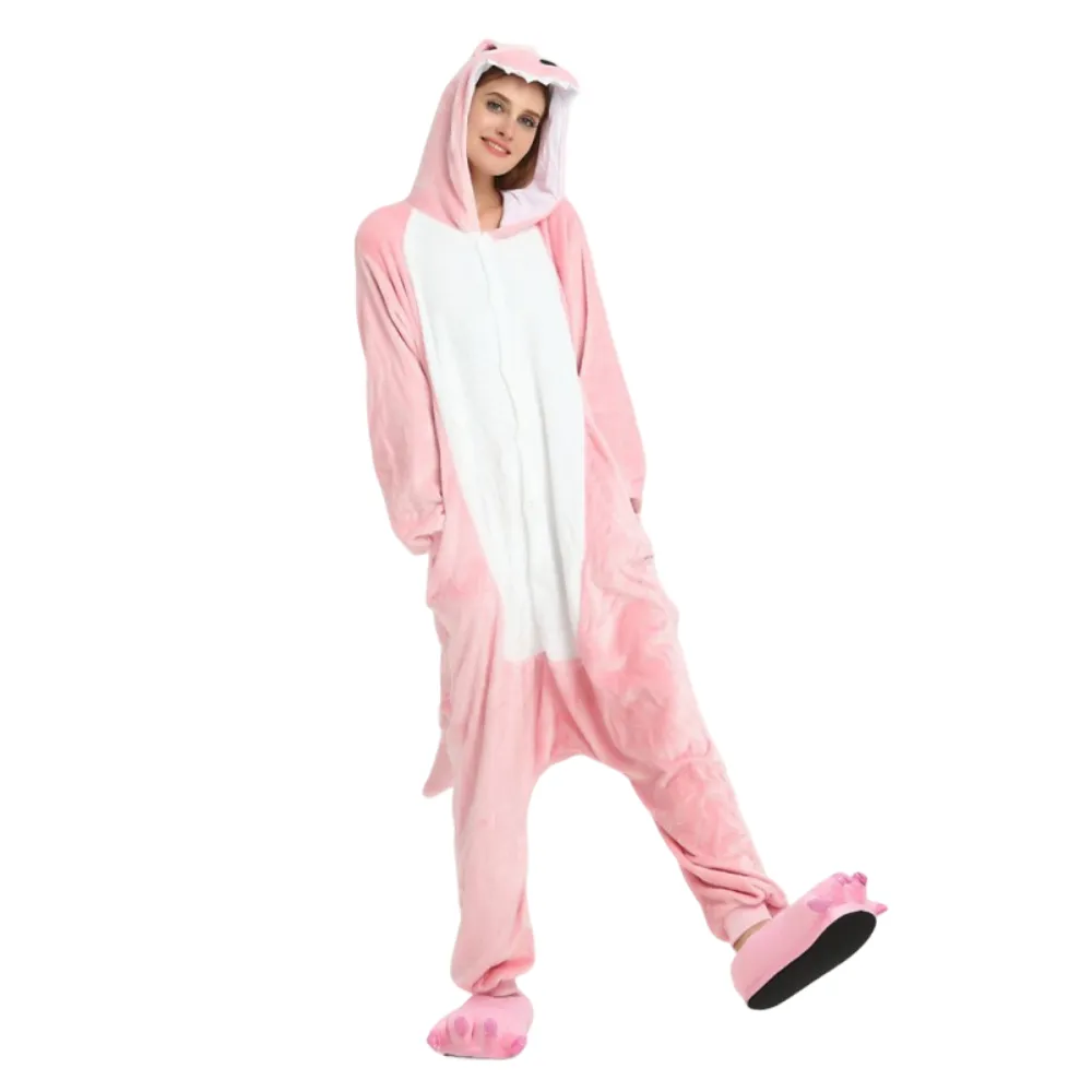 Pink Dinosaur Adult Onesie