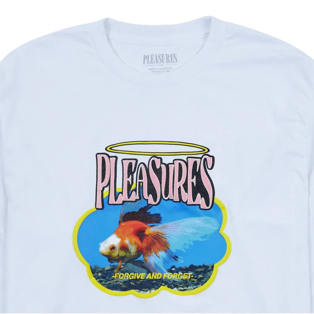 PLEASURES BOWL LONG SLEEVE-WHITE