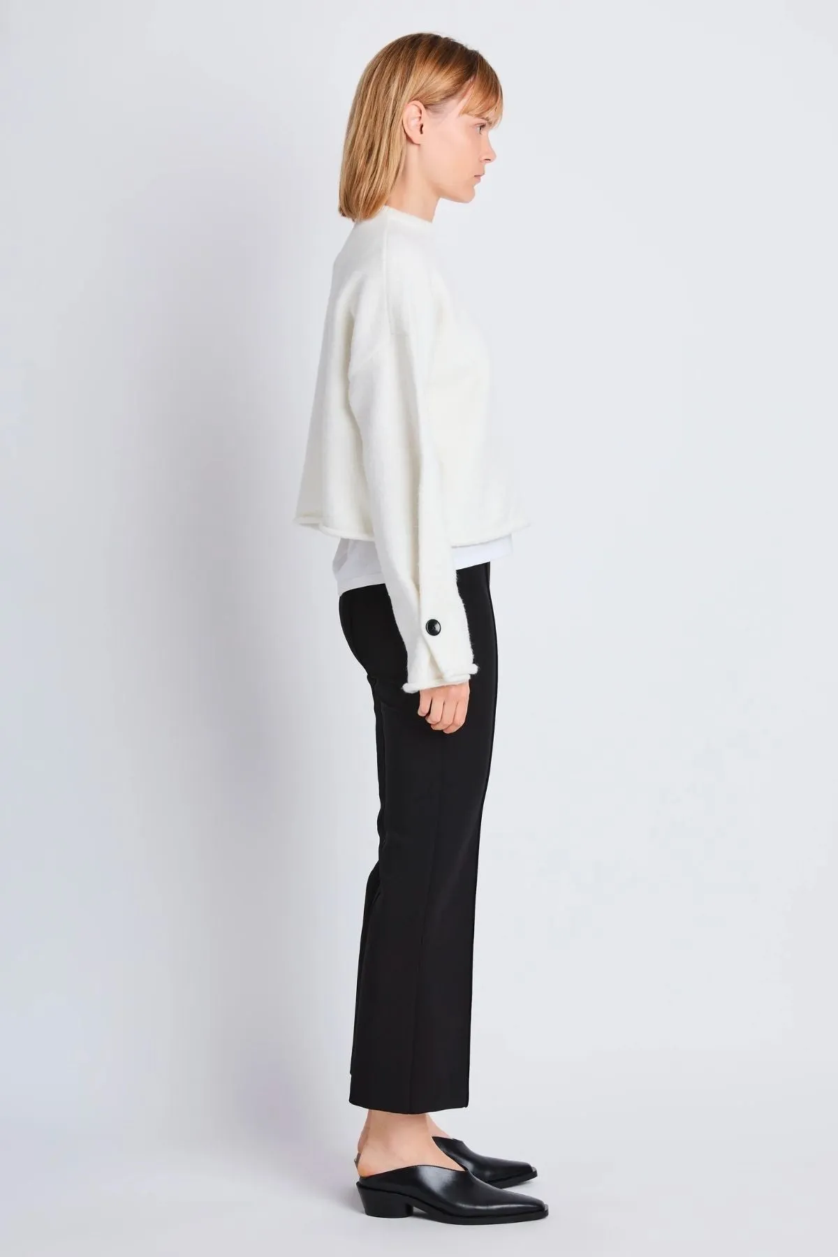 Proenza Schouler White Label Marta Pant - Black